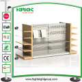 Metallic Gondola Supermarket Shelf Supermarket Rack